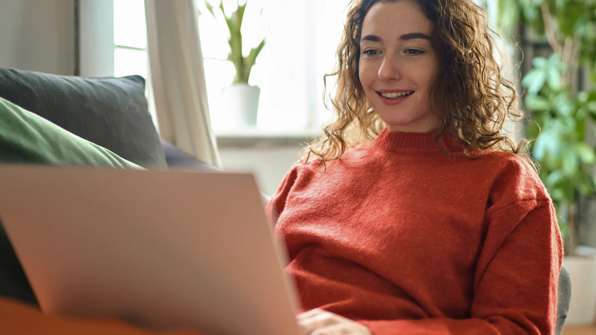 Person watching Netflix on Windows laptop, illustrating how to stream or use the Netflix app on PC