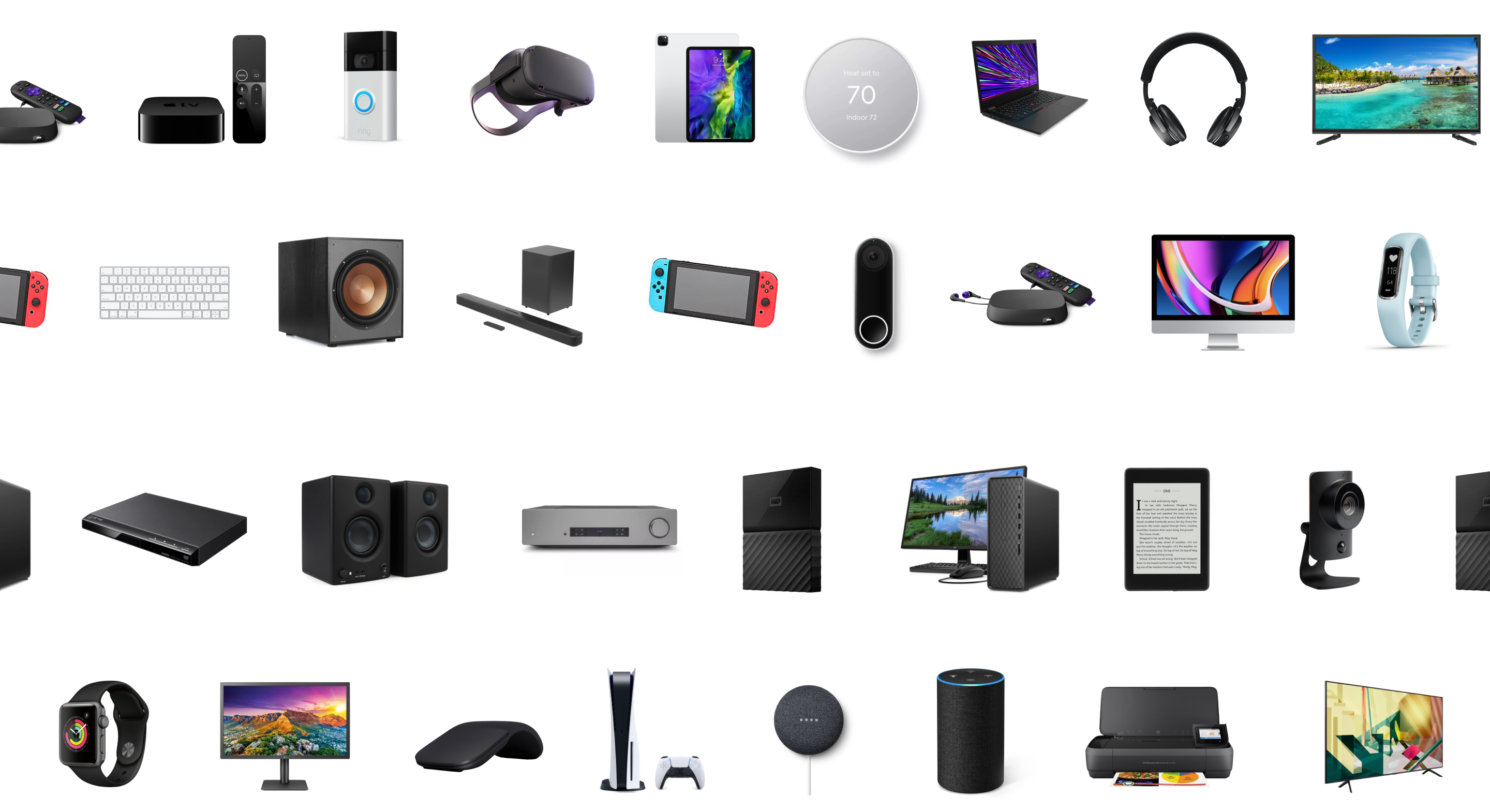 Thousands of devices
