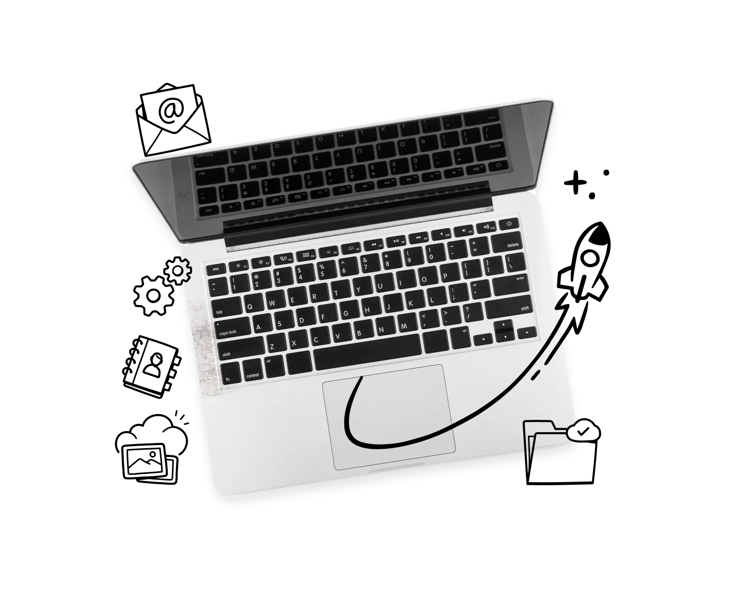 Data transfer laptop