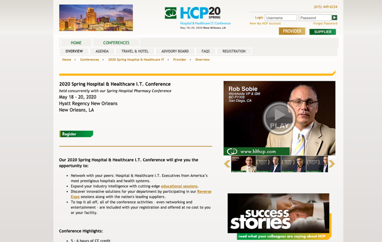23. Hospital & Healthcare IT Conference