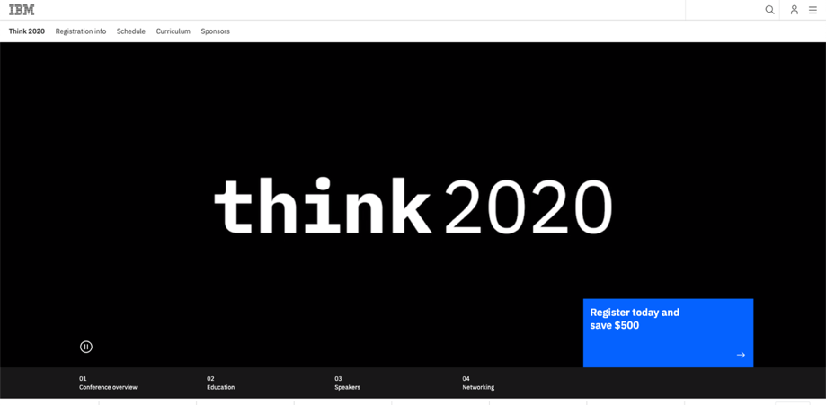 21. IBM THINK 2020