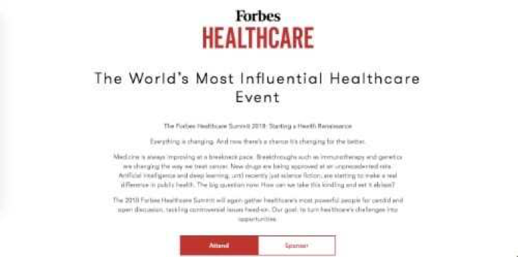 47. Forbes Healthcare Summit