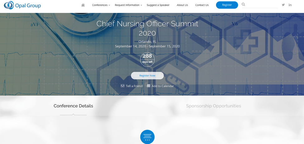 35. Chief Nursing Officer Summit 2020