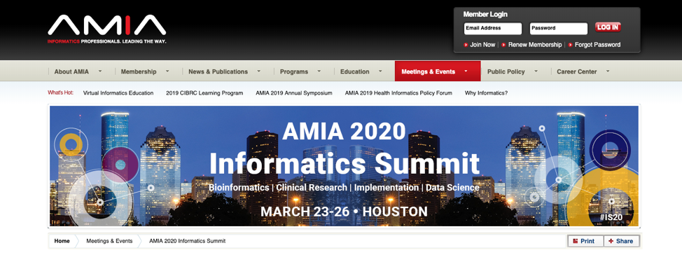 12. AMIA Informatics Summit