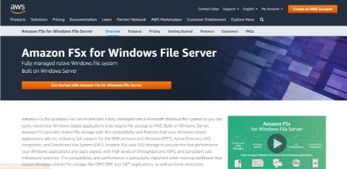 Amazon FSx for Windows File Server