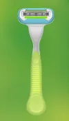360 video view of green-colored refillable Gillette Venus