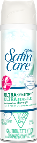 Gillette Venus Satin Care Ultra Sensitive can.