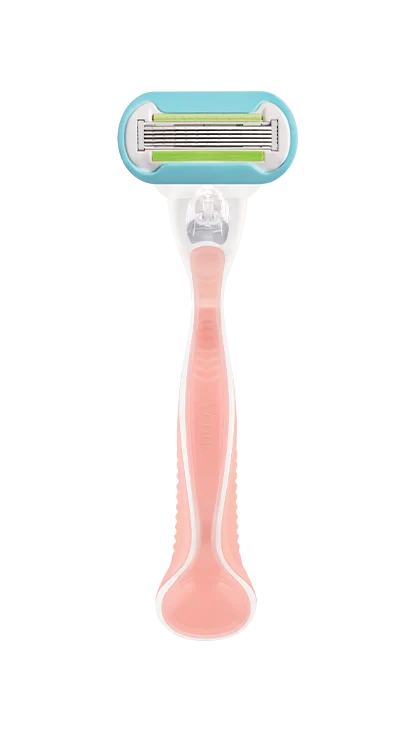 Pink refillable Gillette Venus razor