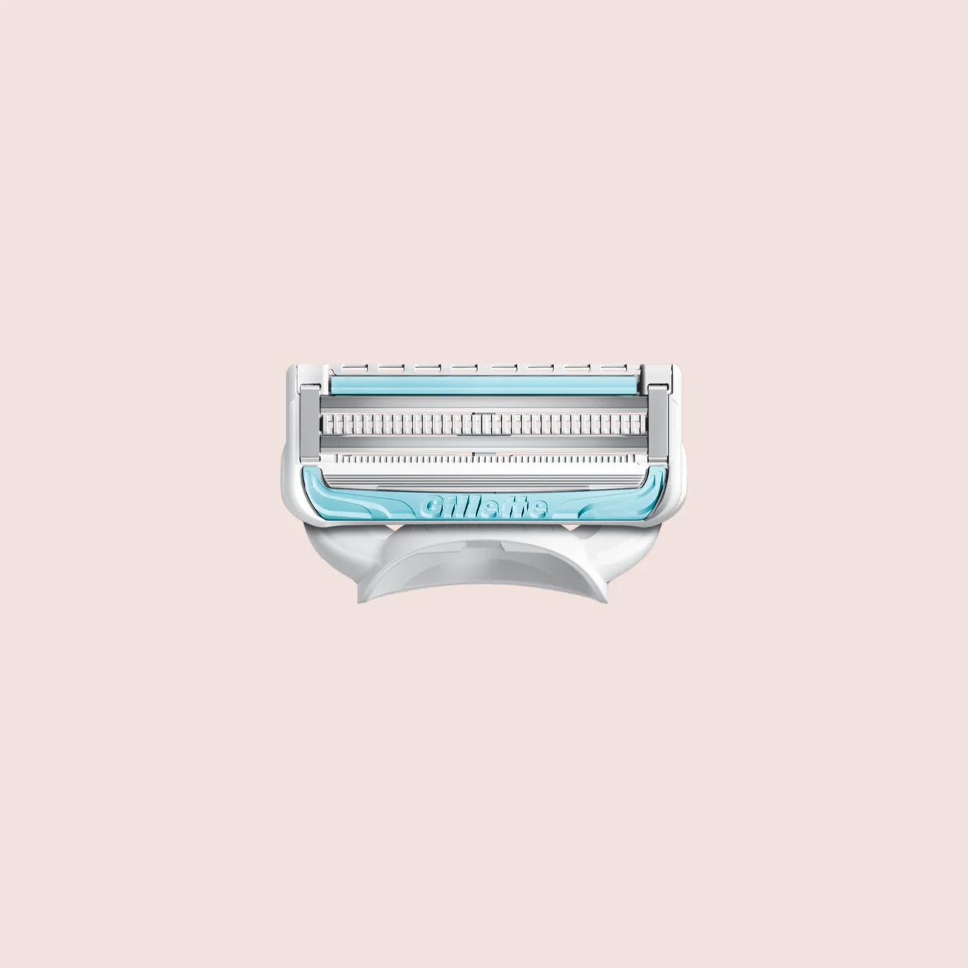 Gillette Venus Pubic Hair & Skin razor cartridge shown on a plain background