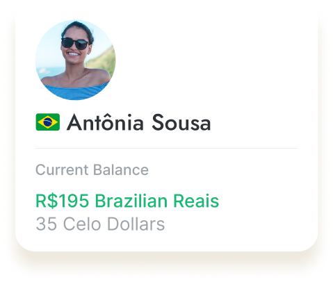 Antônia Sousa: Current Balance: 195 Brazilian Reais