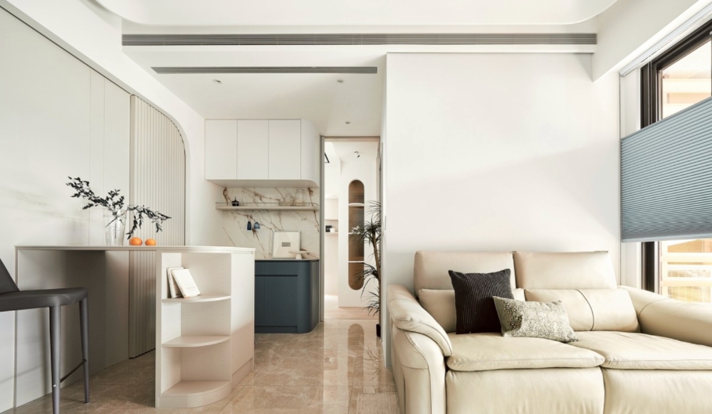 現代風室內設計案例 3:弧光拾所