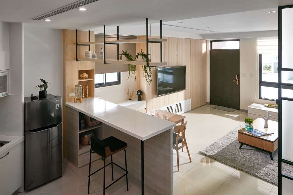 透天裝潢分享 1|宜蘭無印風格透天別墅:複合式機能打造簡約慢生活