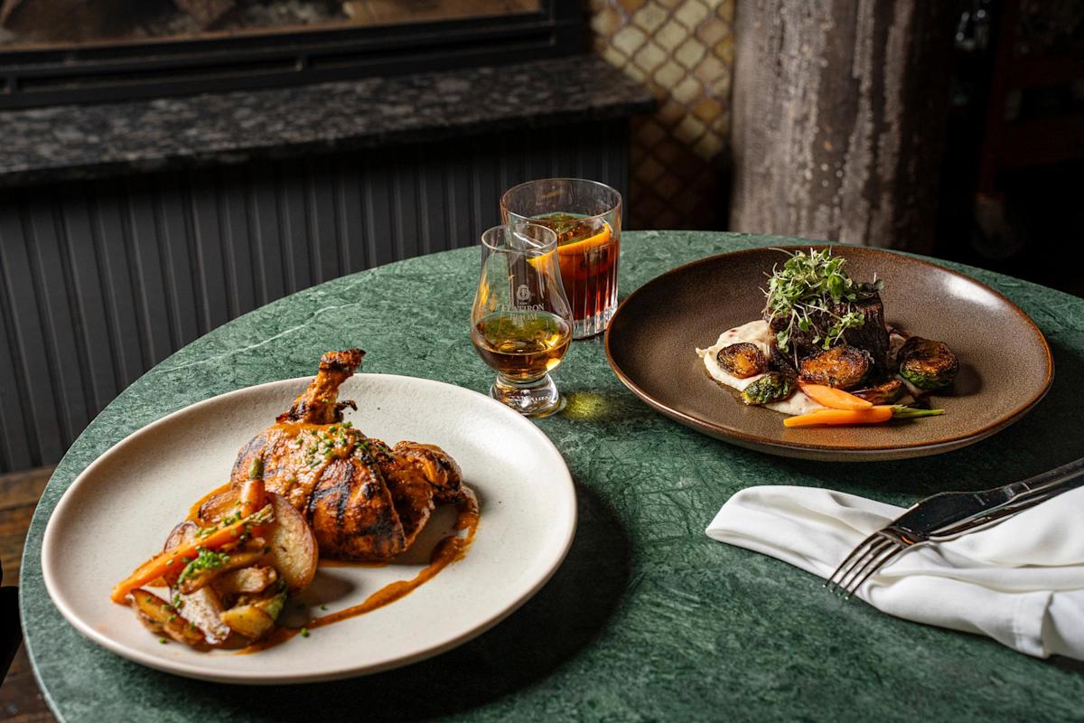 Food from The Flatiron Room