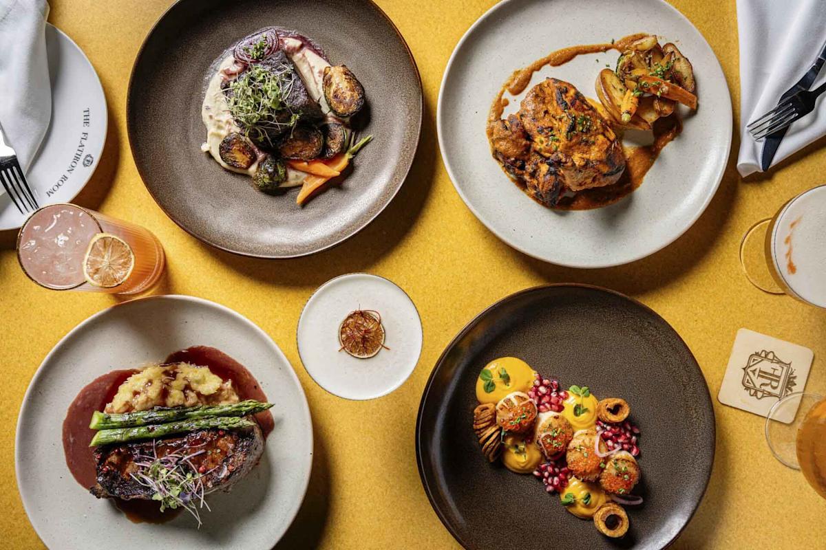 Food from The Flatiron Room