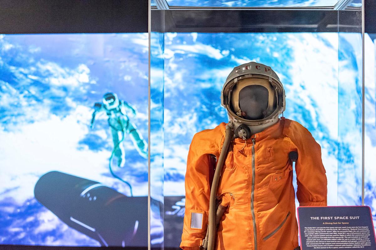 Heroes & Superheroes exhibit at Intrepid Museum