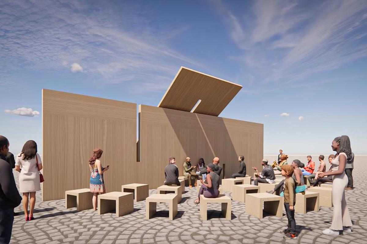 NYCxDesign Presents Design Pavilion 2023 public display