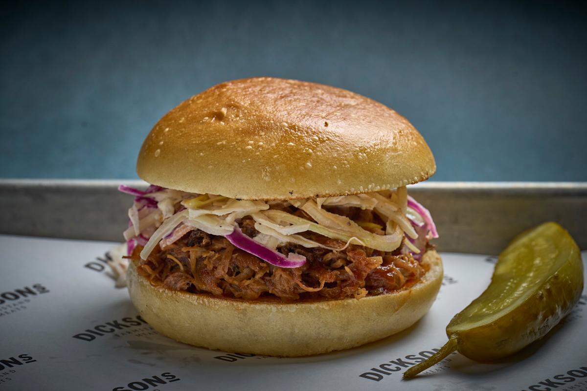 pulled pork sandwich