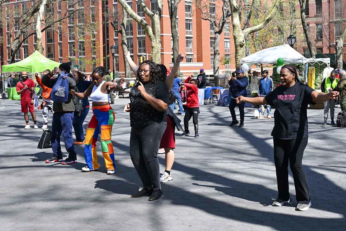 Free music performances throughout the day.