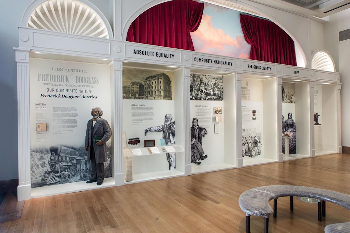 Our Composite Nation: Frederick Douglass’ America exhibition display