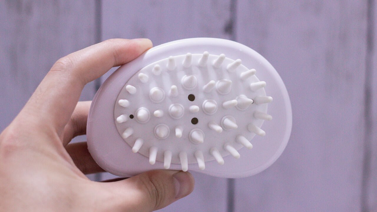 使っているシャンプーブラシ