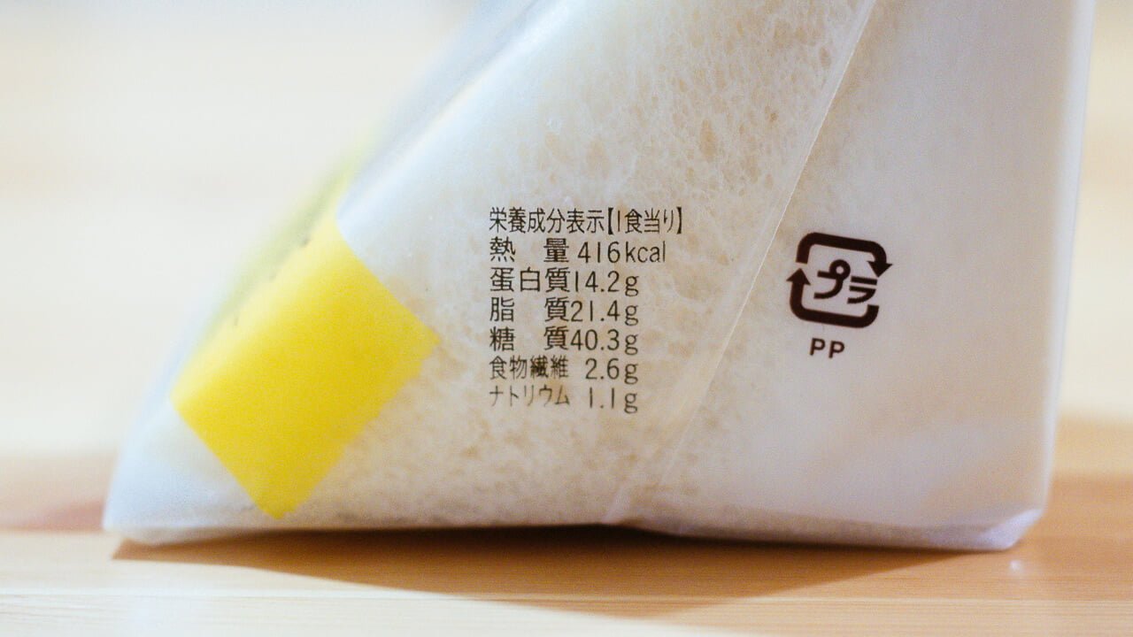 栄養成分表示