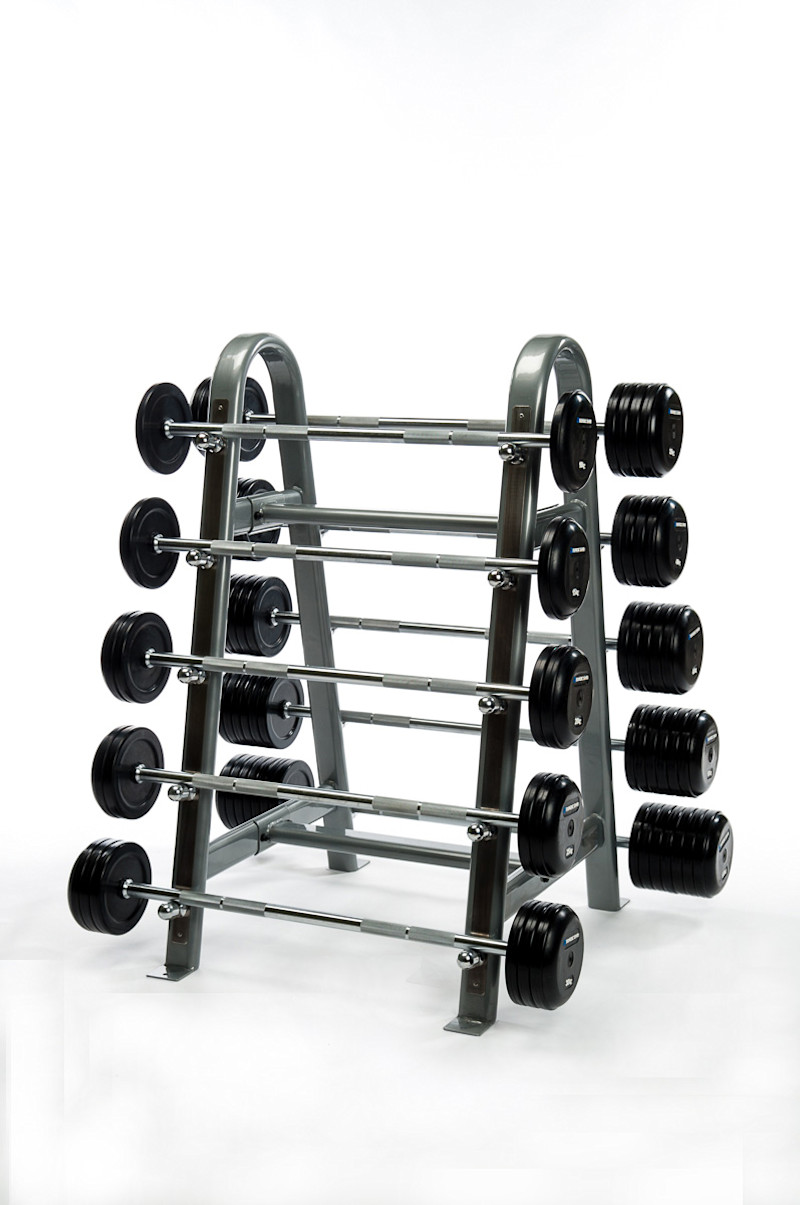 1055fsg_skivstangset_fast_gummi.jpg – Skivstångset, 10 fasta skivstänger – Nordic Gym