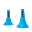 re-21208_high_cones_1.jpg – Bra kontrasterande färg (blå) syns på alla typer av ytor.
Symmetrisk form som kan staplas för enkel förvaring. Bred vid botten som ger god stabilitet i alla väder.
– Nordic Gym