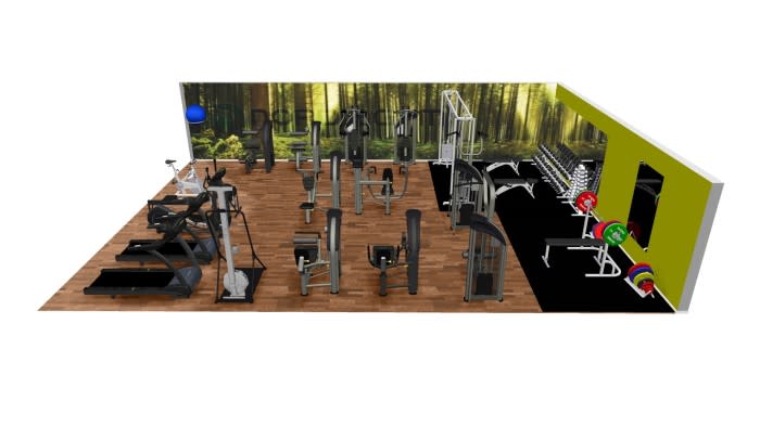 Gym 100 kvm – Nordic Gym