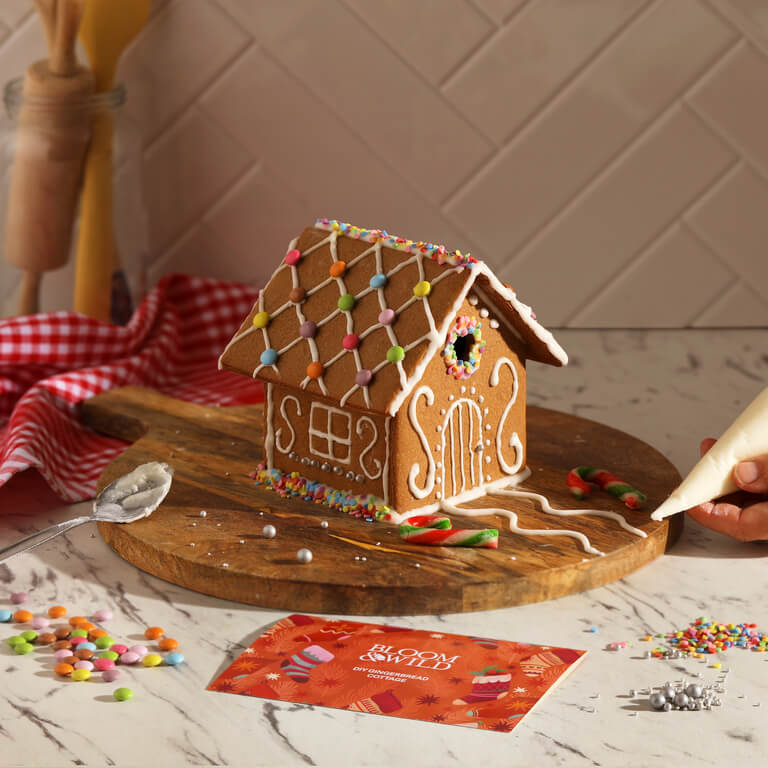 Bloom & Wild DIY Gingerbread House
