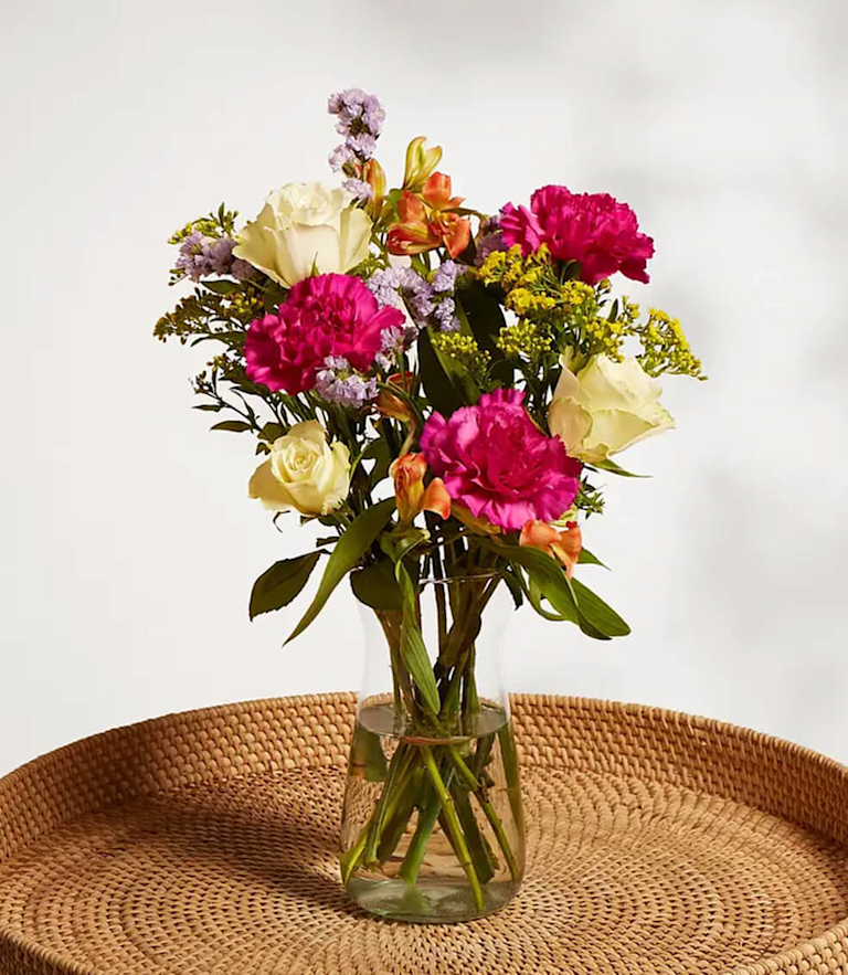 Ein fröhlich bunter Blumenstrauß