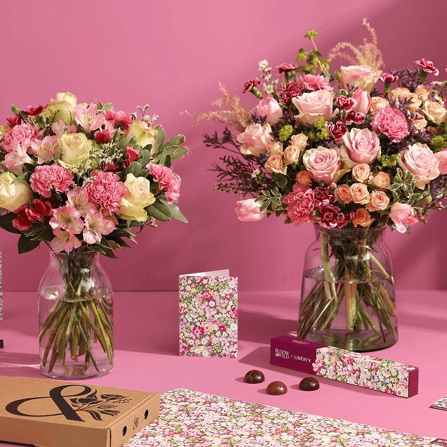 Bright and colourful bouquets by Bloom & Wild