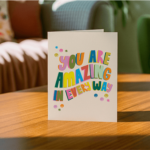 just because card