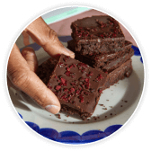 Bloom & Wild brownies