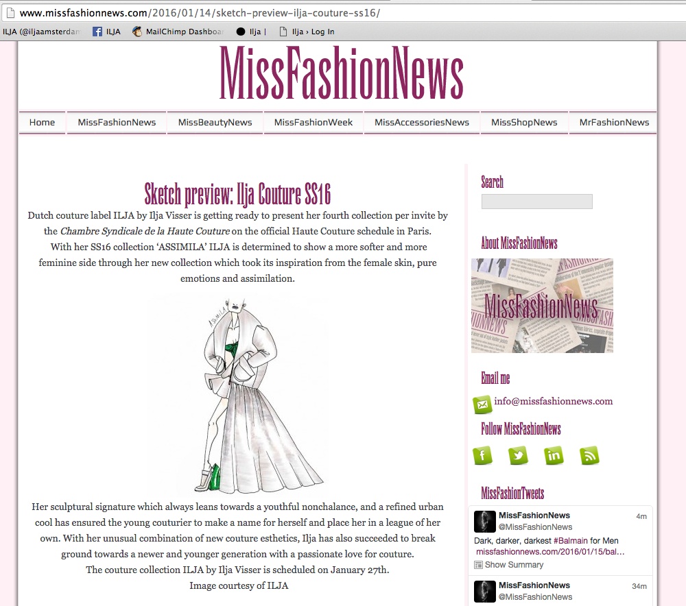 Miss Fashion News