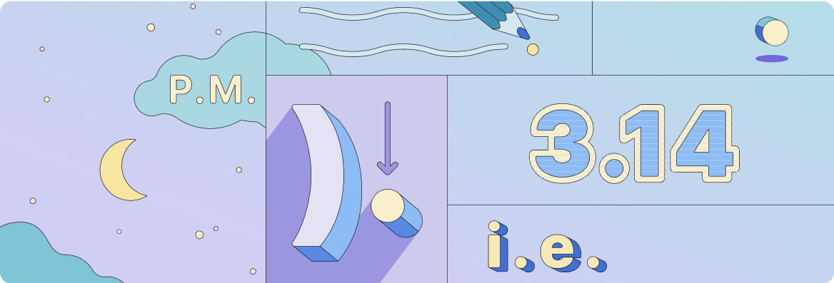 Illustration of a period