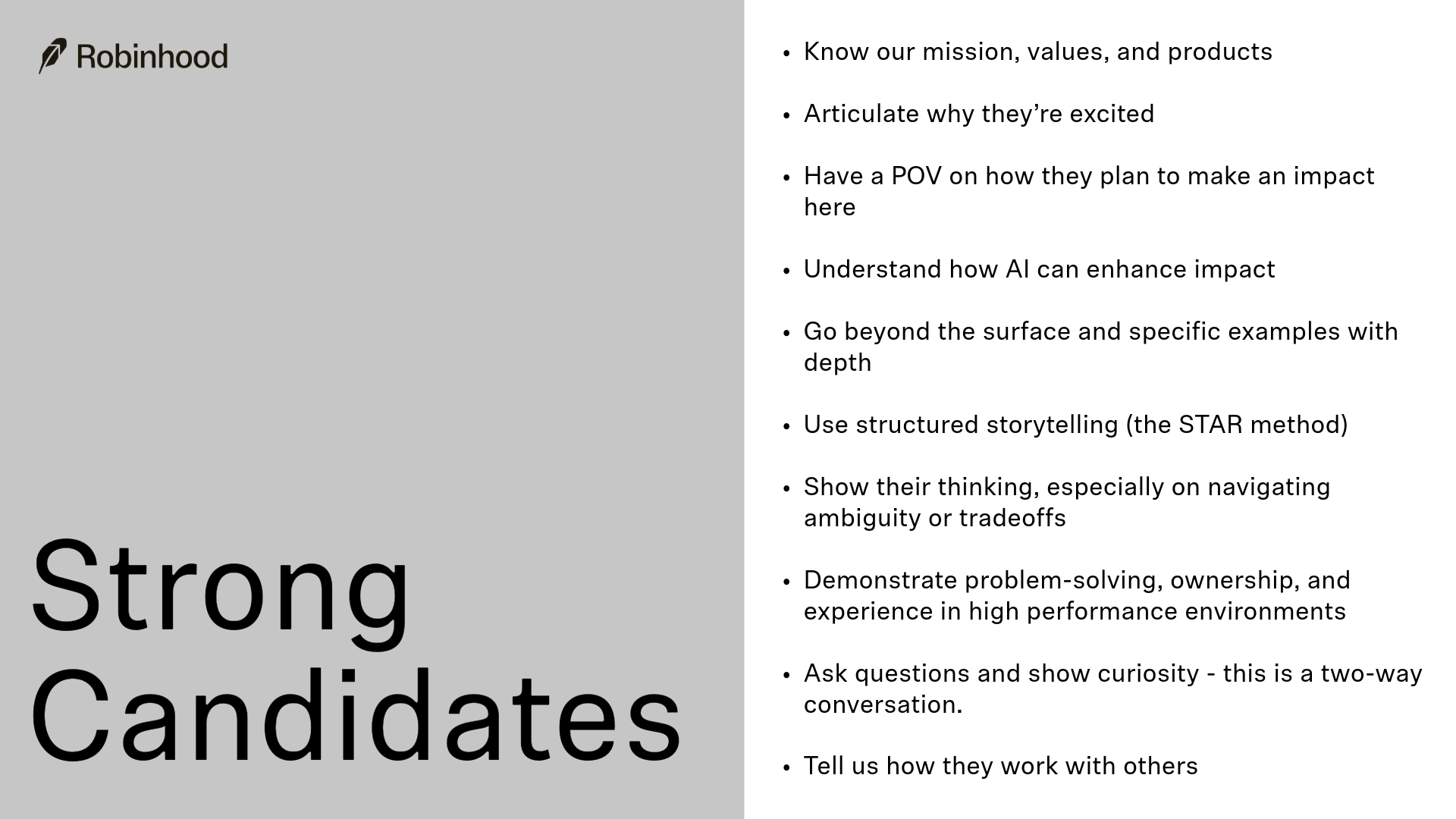 Everything you need to know about interviewing at robinhood 2