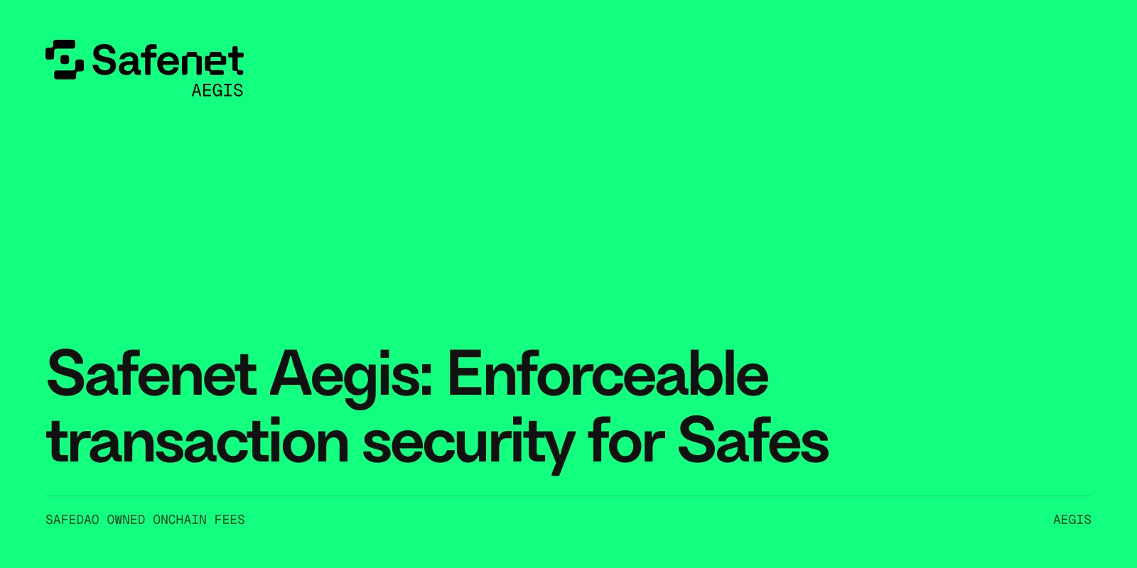 Safenet Aegis blog header