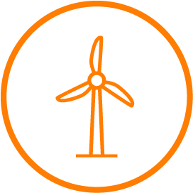 LTP2 Klima, miljø og miljøvennlig energi ikon