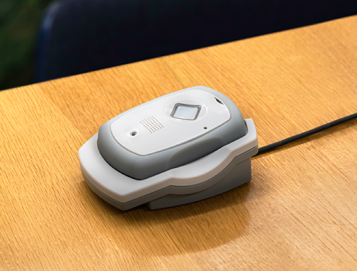 Bed nightstand with Companion Go charging