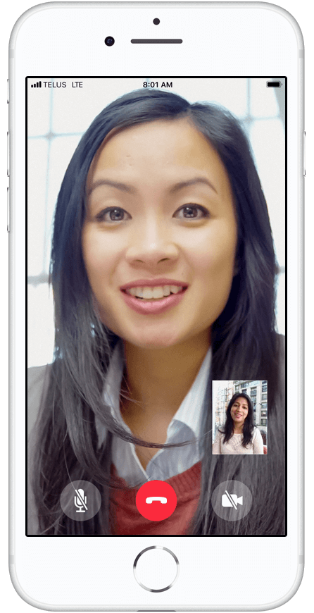 Step 2: A picture of a virtual consultation between a doctor and user