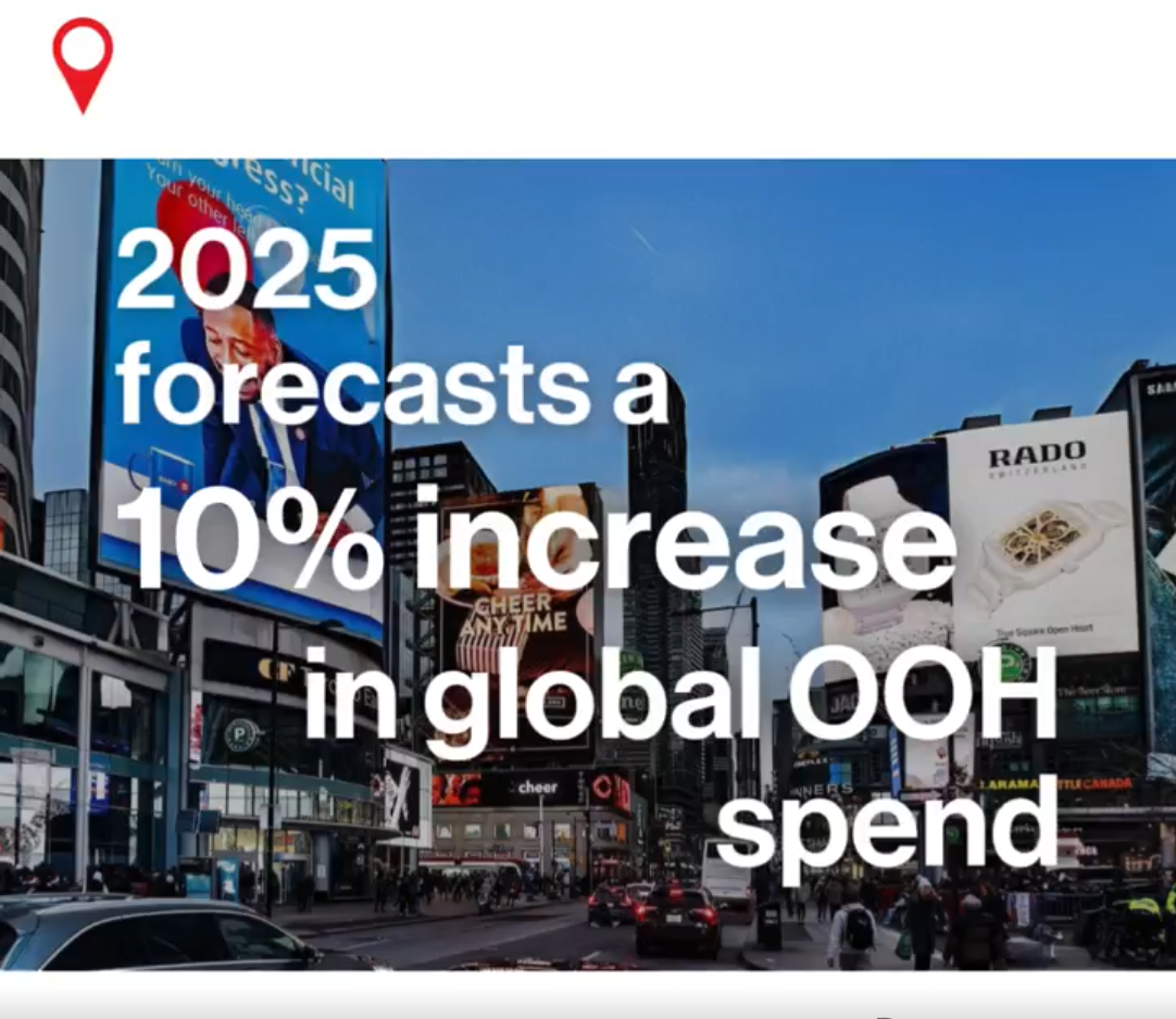 Global OOH Spend 2025