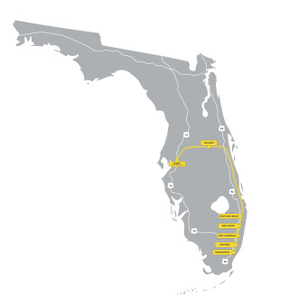 Brightline Network in Florida