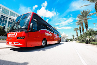Red Coach bus