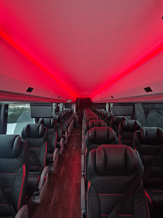Red Arrow bus internal