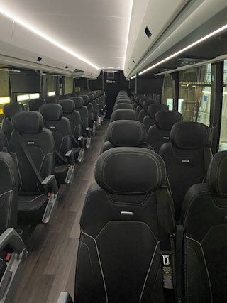 Ebus Interior Black Seats
