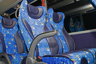 Inteiror Monbus bus