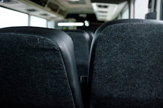 Inside Greyhound bus (busbud staff photo)