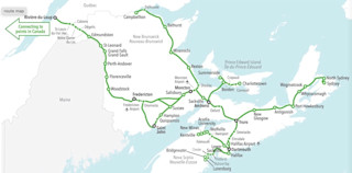 maritime bus map Large