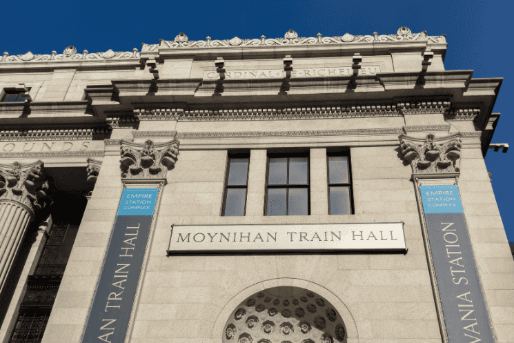 Moynihan Train Hall Entrance