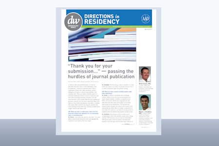Directions in Residency cover